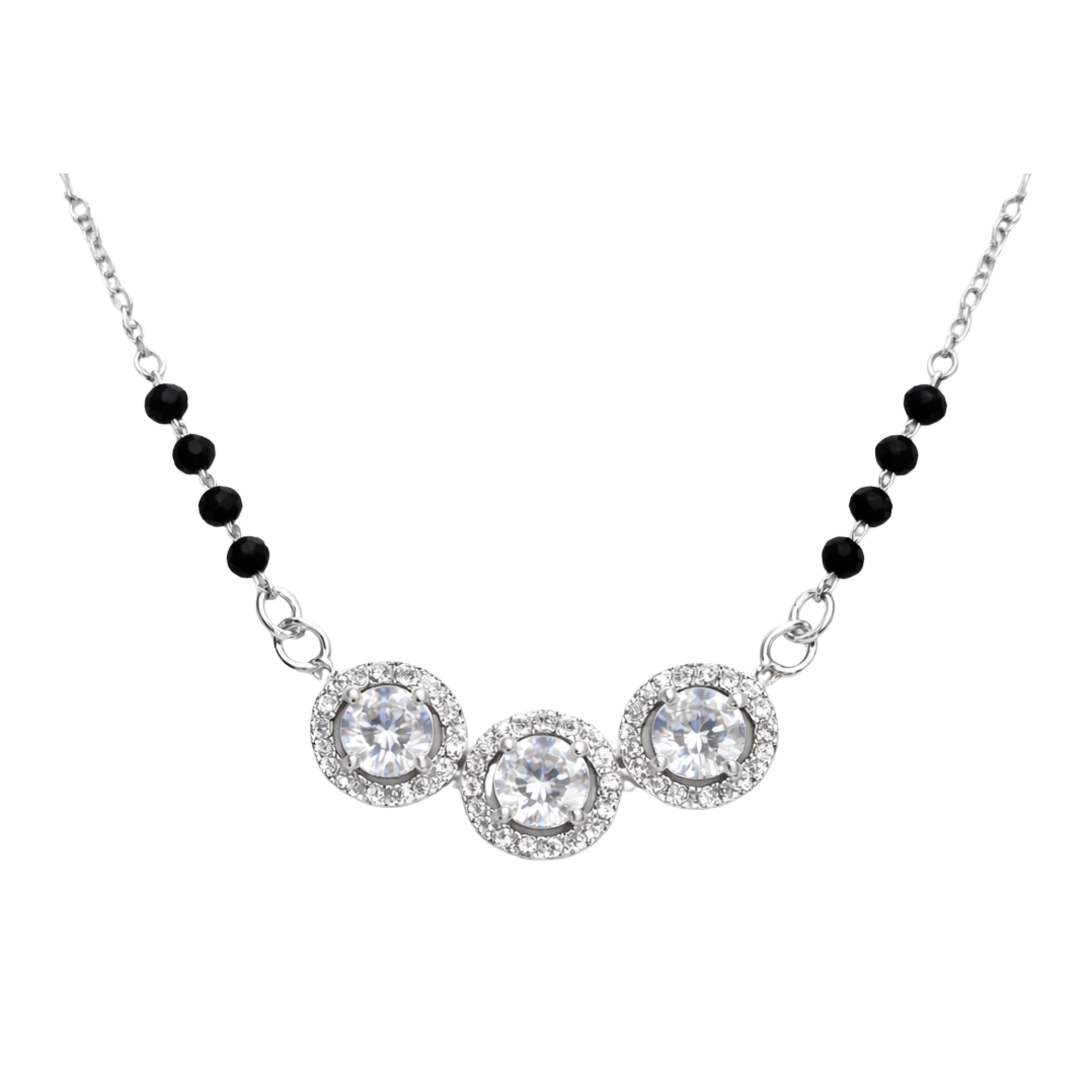 A+ Mangalsutra Necklace With Handmade mala