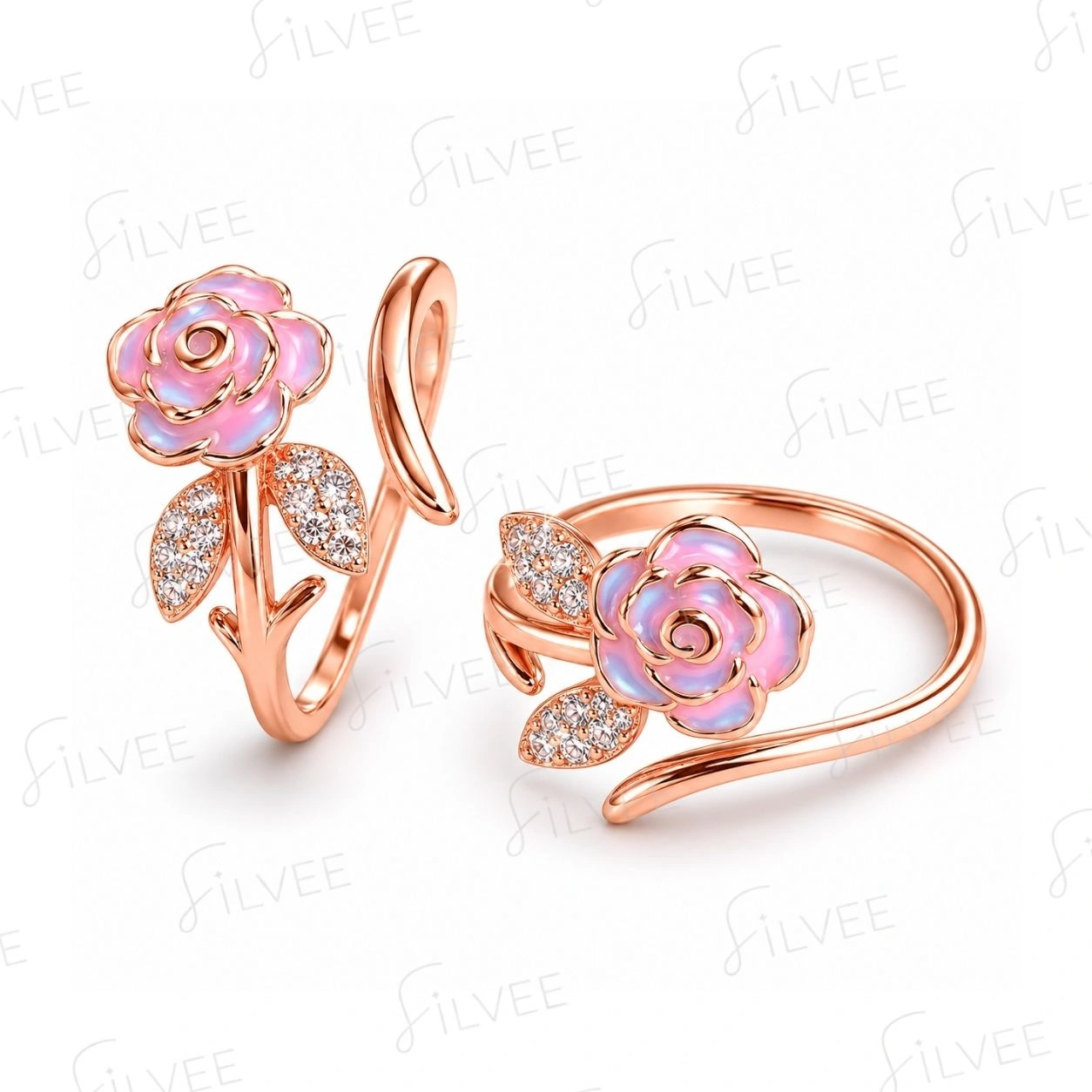 EXCLUSIVE ENAMEL SHADE TOE RING