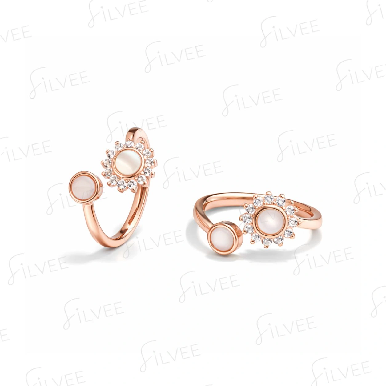 MOP UPPER TOE RING 3GM