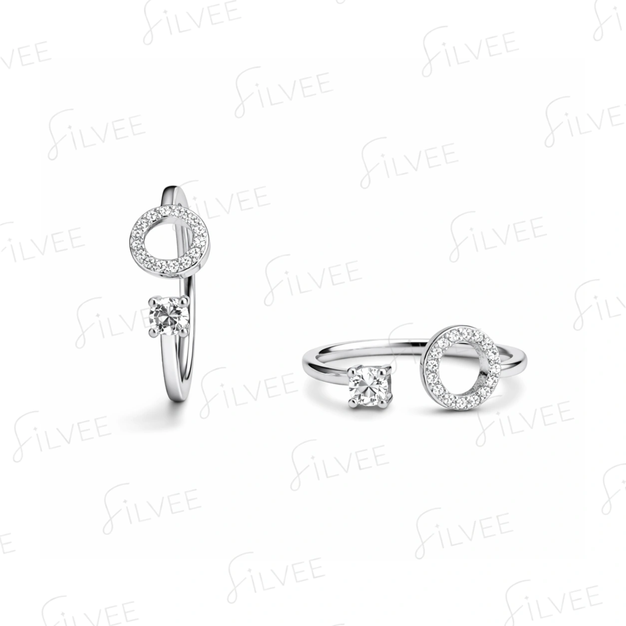 MICRO COLOR WHITE UPPER TOE RING