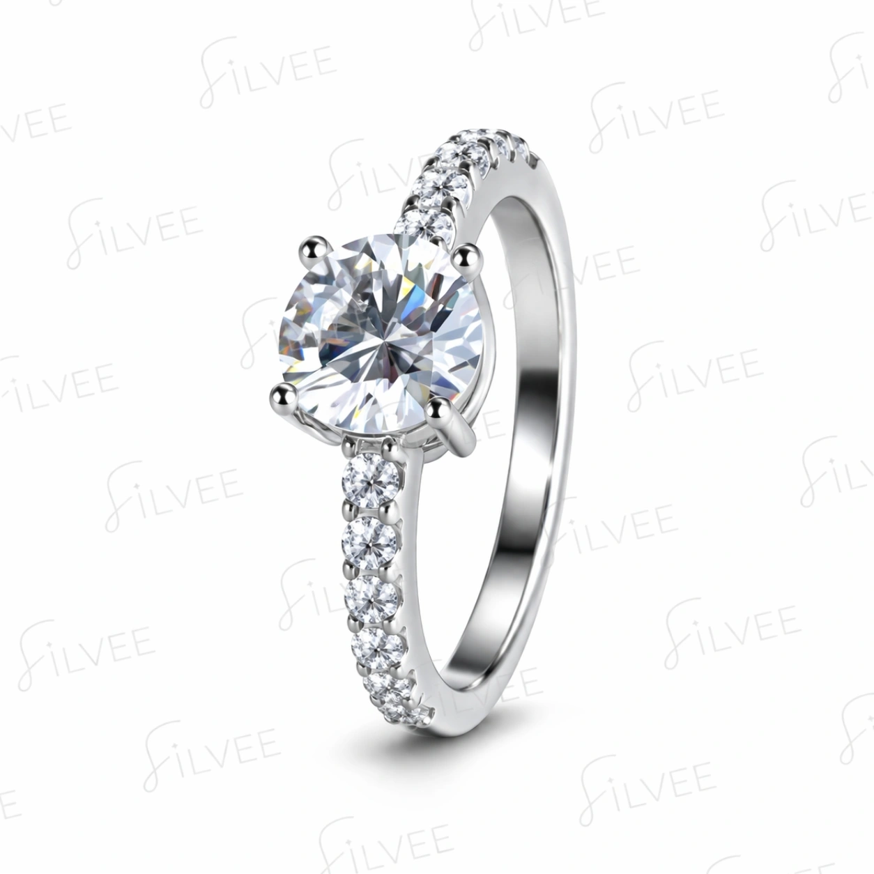 7A SOLITAIRE LADIES RING