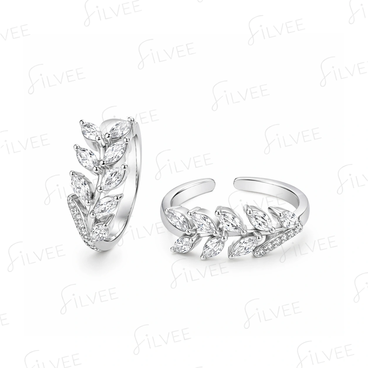 PRM LEAF DOWN SETTING TOE RING