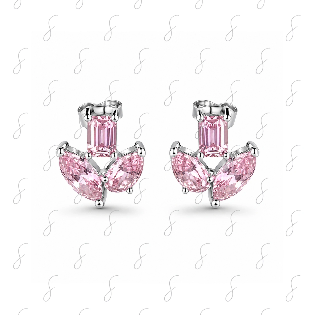 EXCLUSIVE 7A SOLITAIRE HANGING EARRINGS 6-10GM