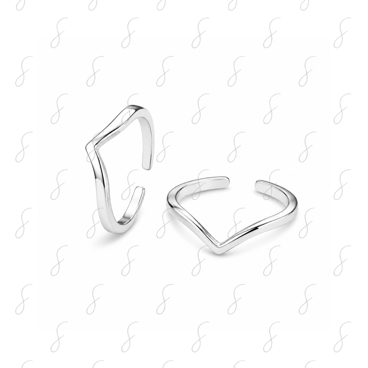 V SHAPE ITALIAN TOE RING